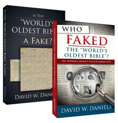 Faked Sinaiticus - 2 Book Bundle