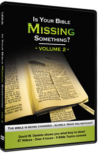 Vol 2 - Is Your Bible Missing Something?