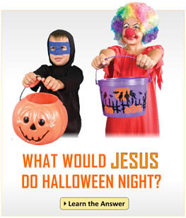 Kids need your help!  Give them the gospel this Halloween.