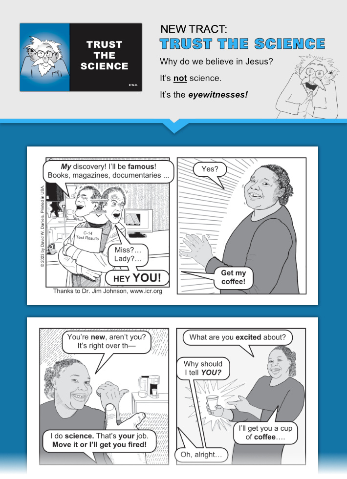 New Tract: 'Trust The Science'