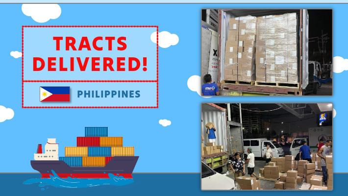 Philippines: 1 Million Tracts Delivered.