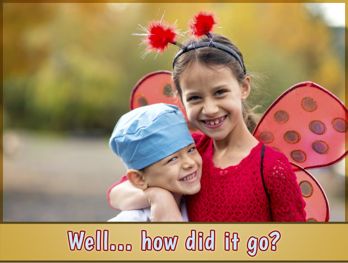 Halloween: Share your testimonies with us.