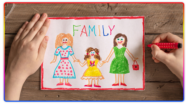 Is This a Perfect Family with Two Moms??