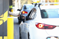 Give tracts to drive thru attendants