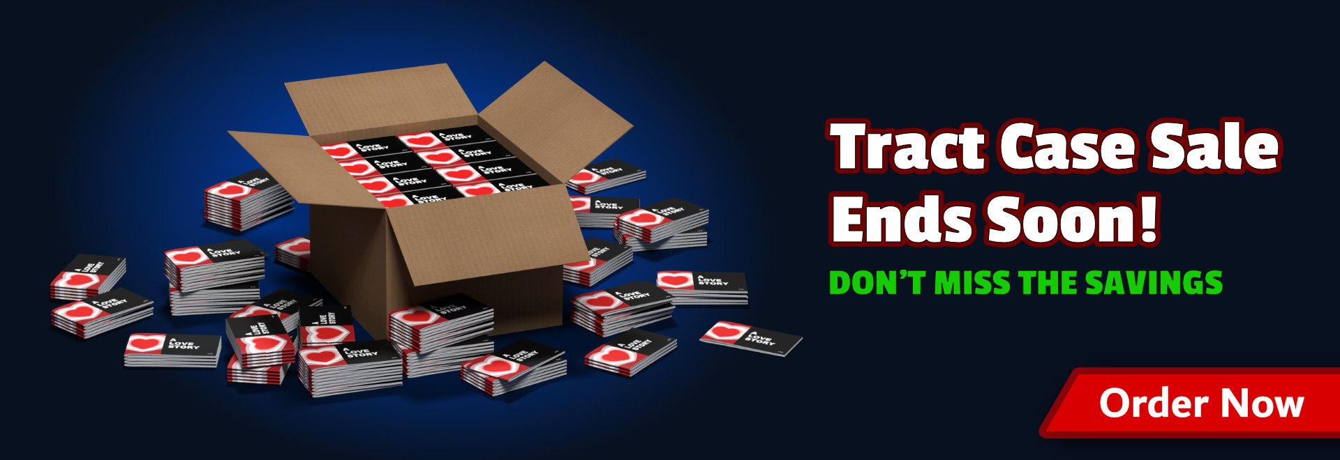 Tract Case Sale Ending Soon