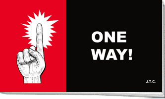 One Way!